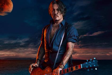 what song is johnny depp playing in dior commercial|Johnny Depp sauvage photo.